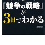 経営学のバイブルマイケル・E.ポーター『競争の戦略』が3日でわかる